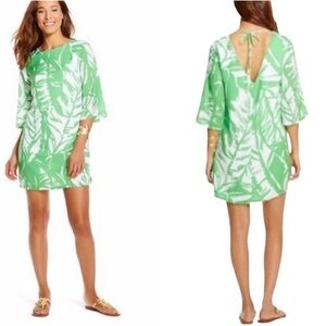 Lilly Pulitzer Green Palm Dress